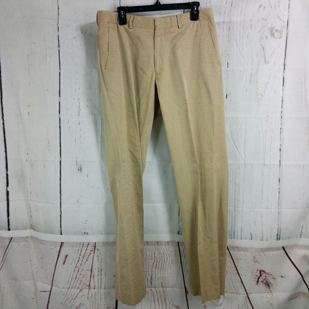 Express Producer Chico Tan Casual Dress Pants 33W
